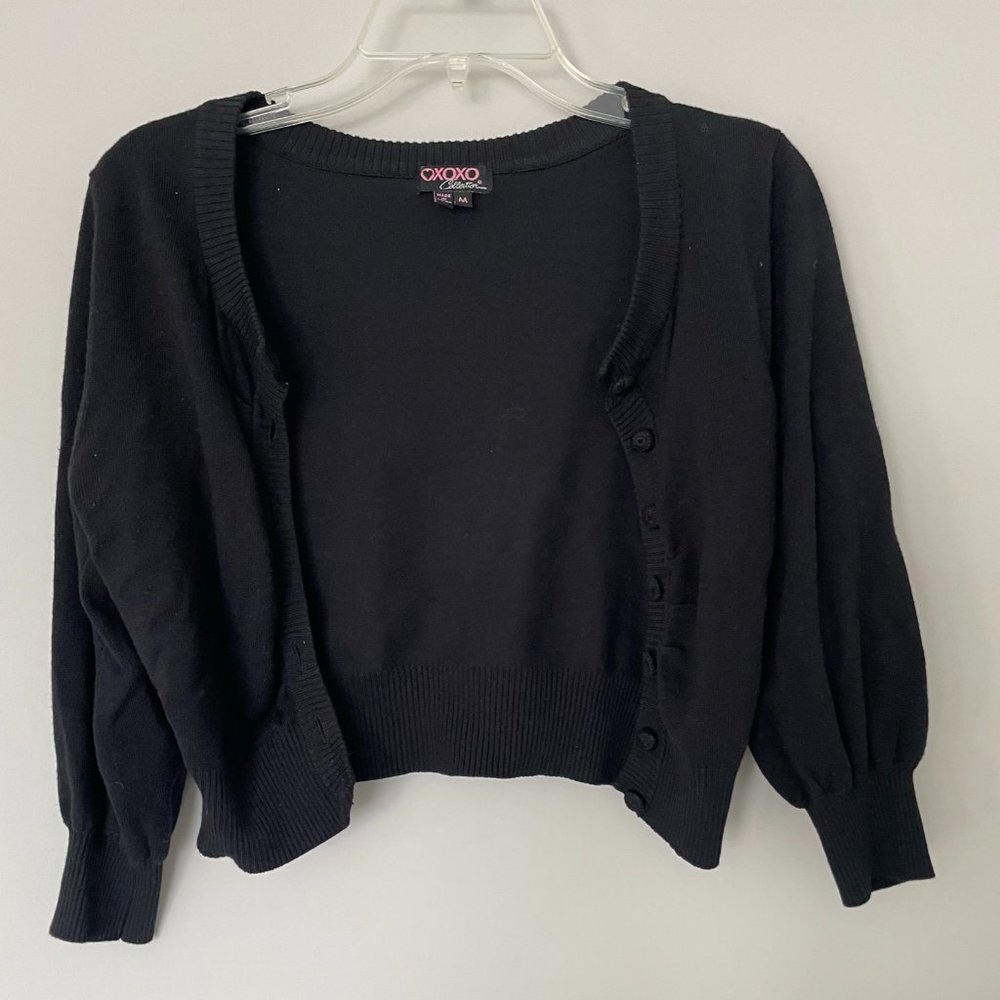 Black Sweater Top - XOXO
